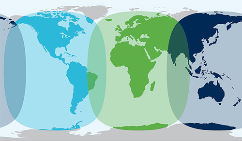 Inmarsat Coverage